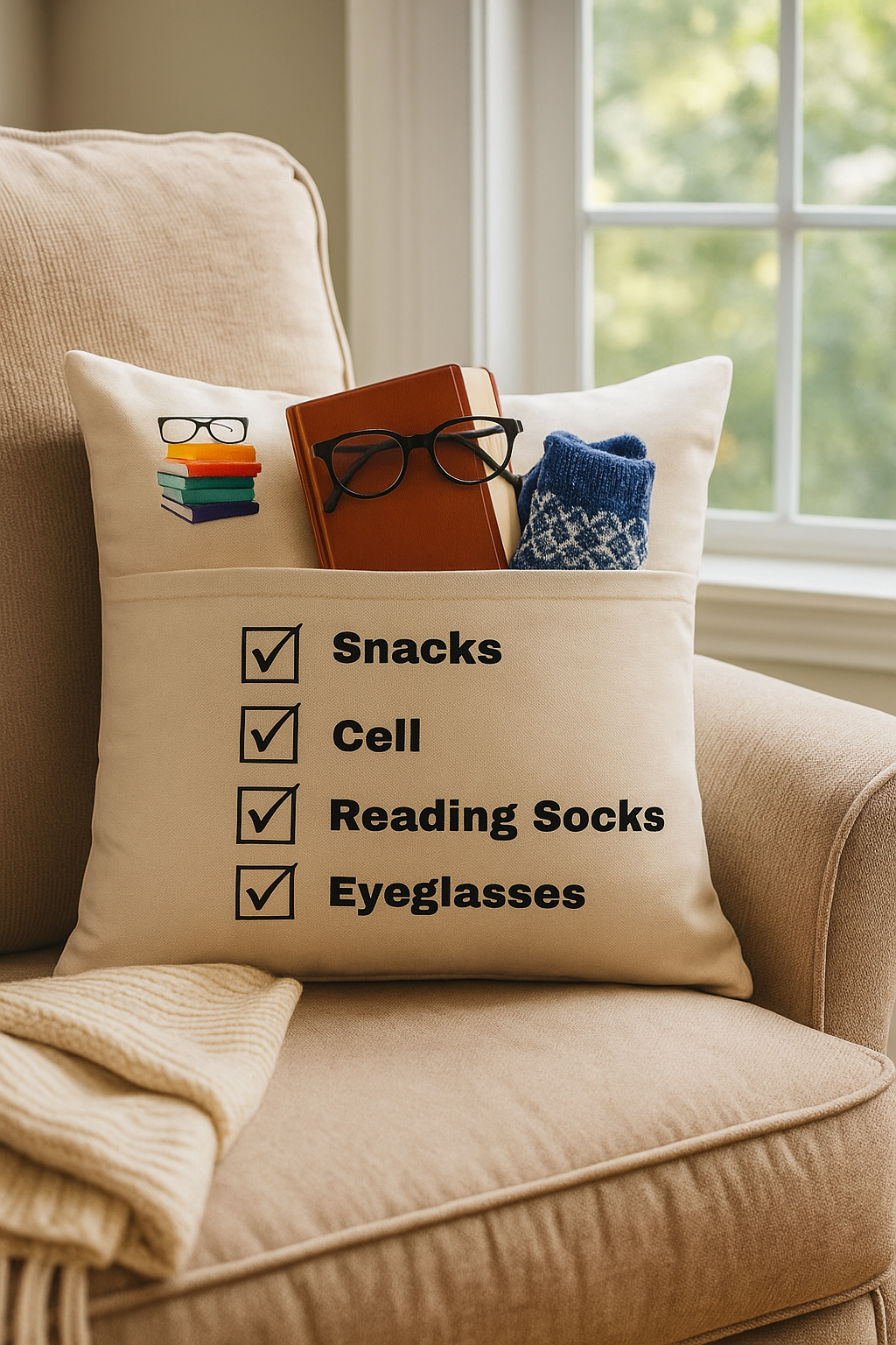 Shhh Reading Pillow