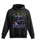 Faith • Family • Football Black Hoodie