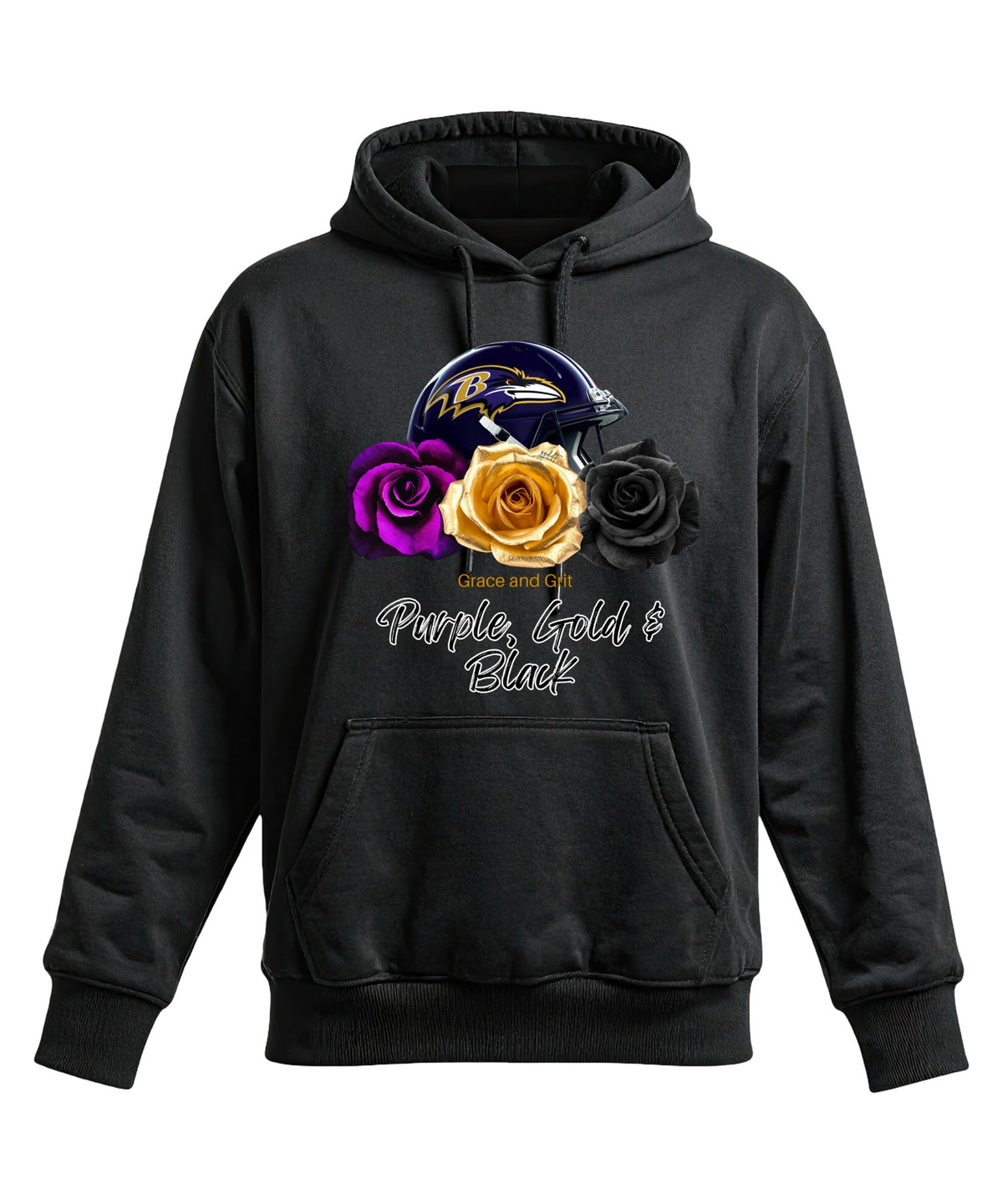 Grace & Grit Black Hoodie