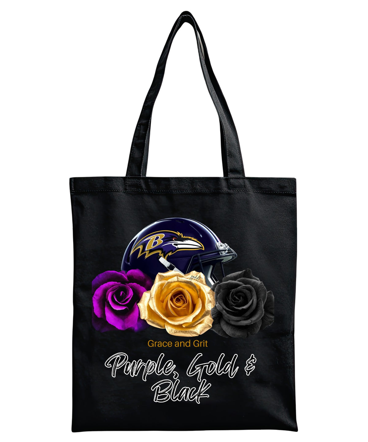 Grace & Grit Black Tote