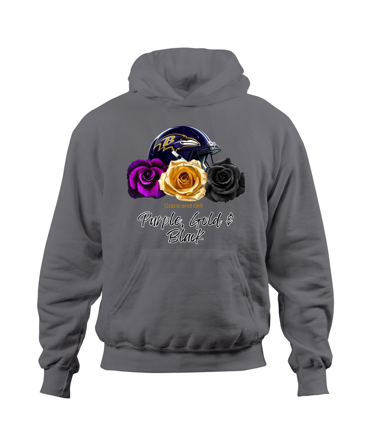 Grace & Grit Gray Hoodie