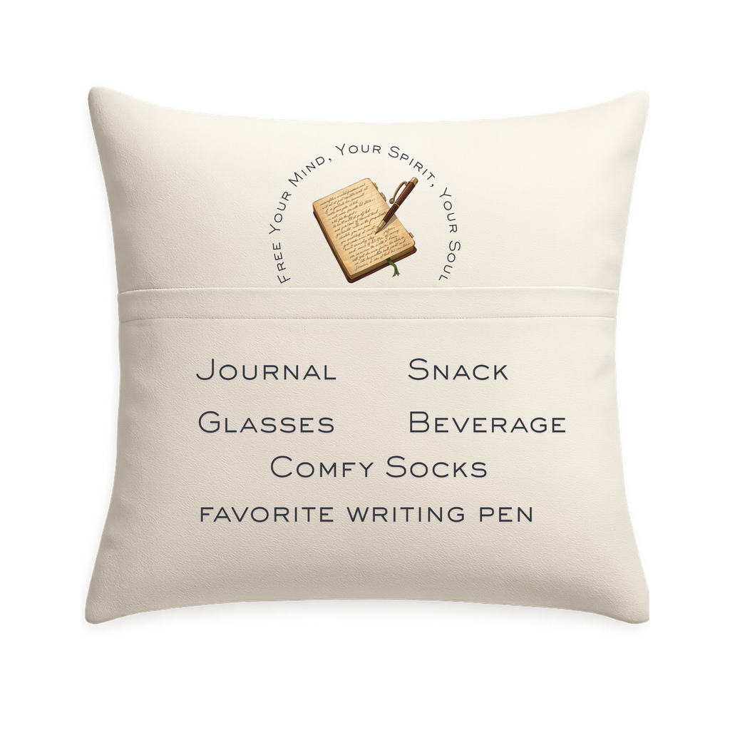 Spill the Tea... Write It Down Pocket Pillow