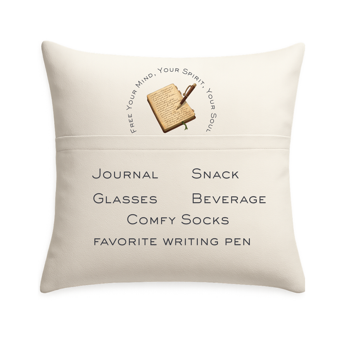 Spill the Tea... Write It Down Pocket Pillow