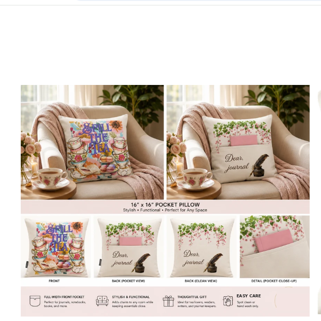 Spill the Tea… and Tell Your Journal All About It!